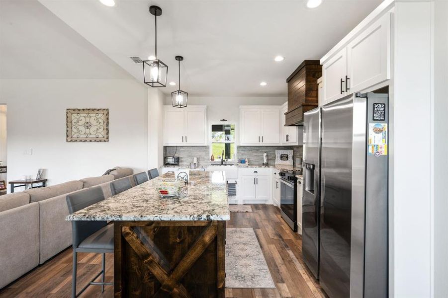 Furnished interior view inside a new home in , Bluff Dale (Image 6).