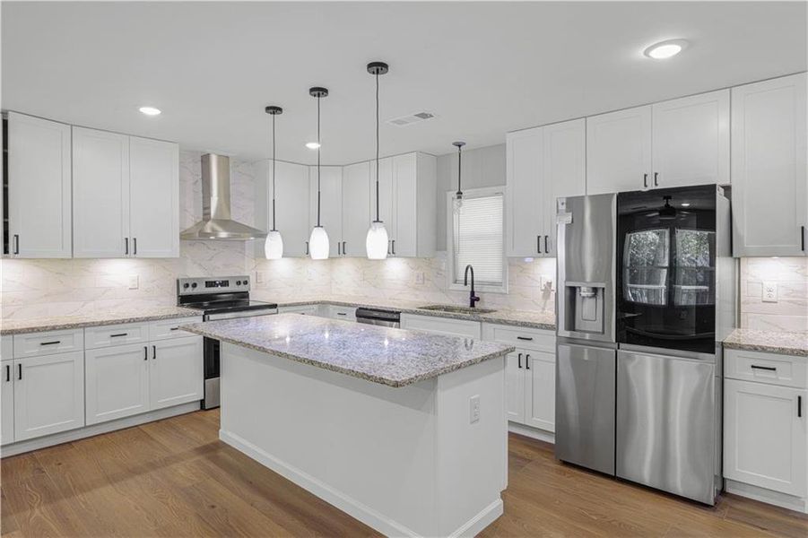 Furnished interior view inside a new home in , Stone Mountain (Image 5). Furnished interior view inside a new home in , Stone Mountain (Image 5).