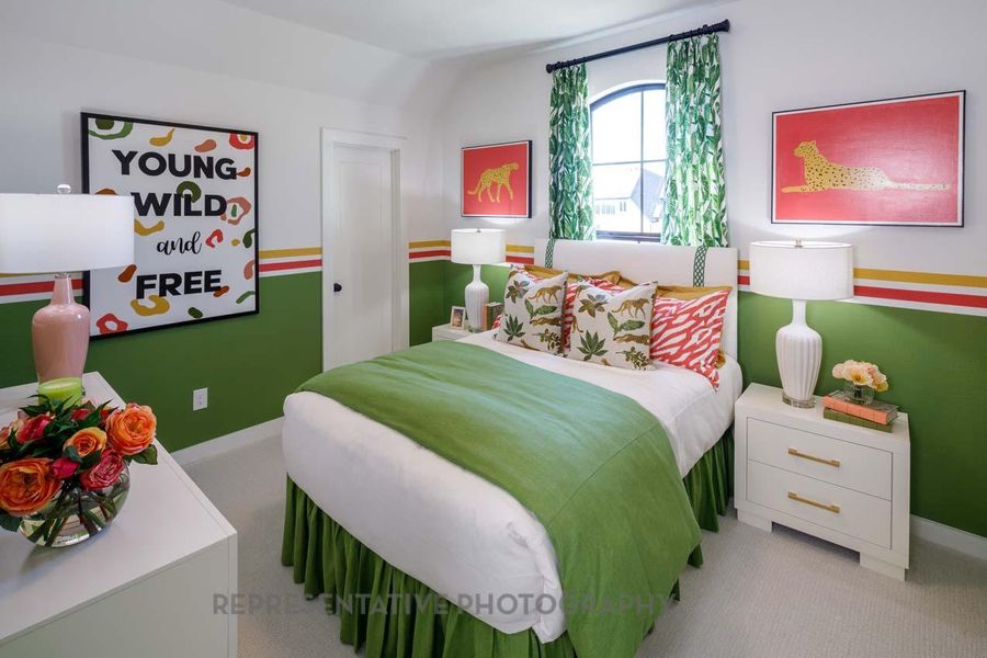 Furnished interior view inside a new home in Wolf Ranch: 46ft. lots, Georgetown (Image 24). Furnished interior view inside a new home in Wolf Ranch: 46ft. lots, Georgetown (Image 24).