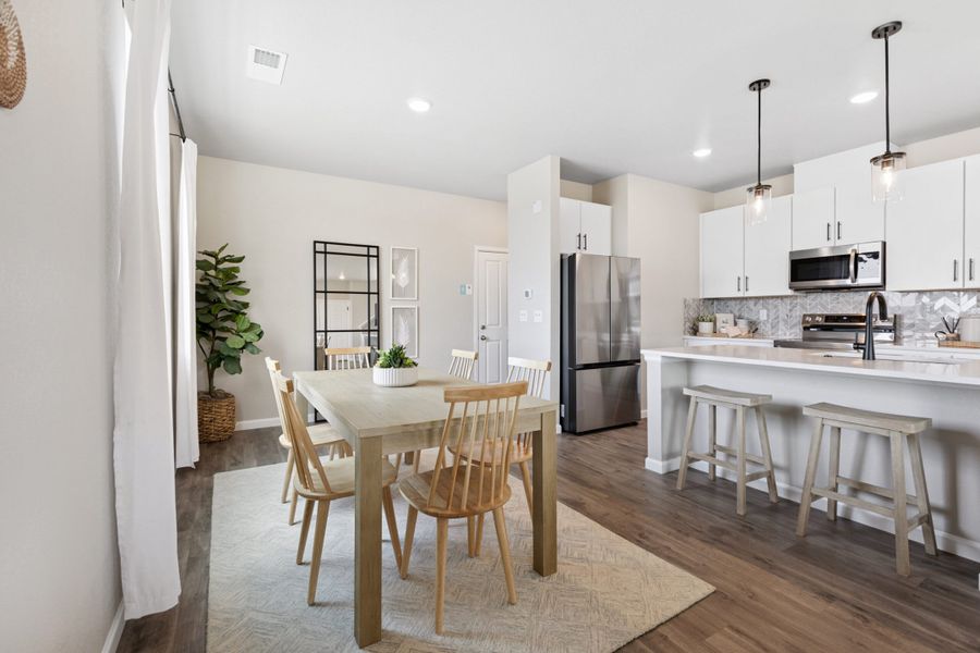 Representative furnished interior of a home built from the Biscayne by Landsea Homes in Spring Valley, Longmont (Image 11). Representative furnished interior of a home built from the Biscayne by Landsea Homes in Spring Valley, Longmont (Image 11).
