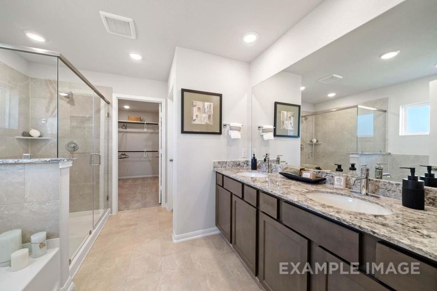 Furnished interior view inside a new home in Lago Mar, Texas City (Image 20).