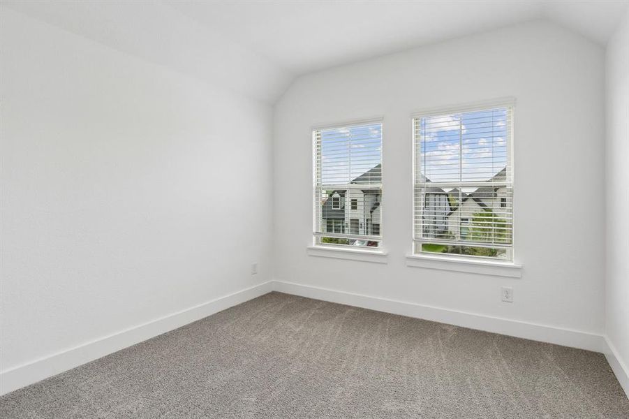 Spacious, unfurnished interior of a new home in Painted Tree Woodland West, McKinney (Image 33).