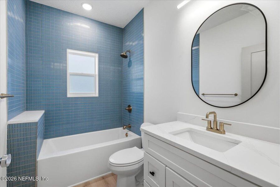 Furnished interior view inside a new home in , St. Augustine (Image 11).