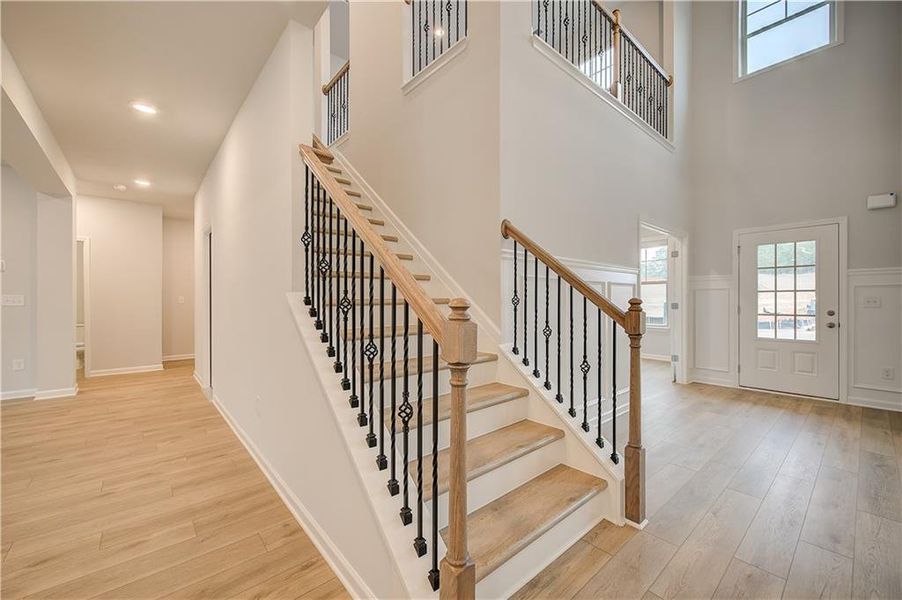 Spacious, unfurnished interior of a new home in Trinity Park, McDonough (Image 16). Spacious, unfurnished interior of a new home in Trinity Park, McDonough (Image 16).