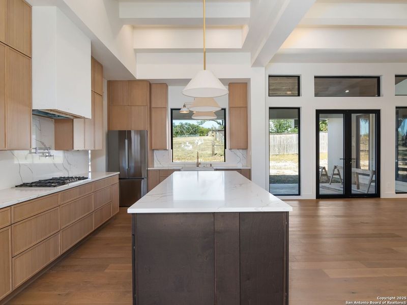 Furnished interior view inside a new home in , Boerne (Image 12).