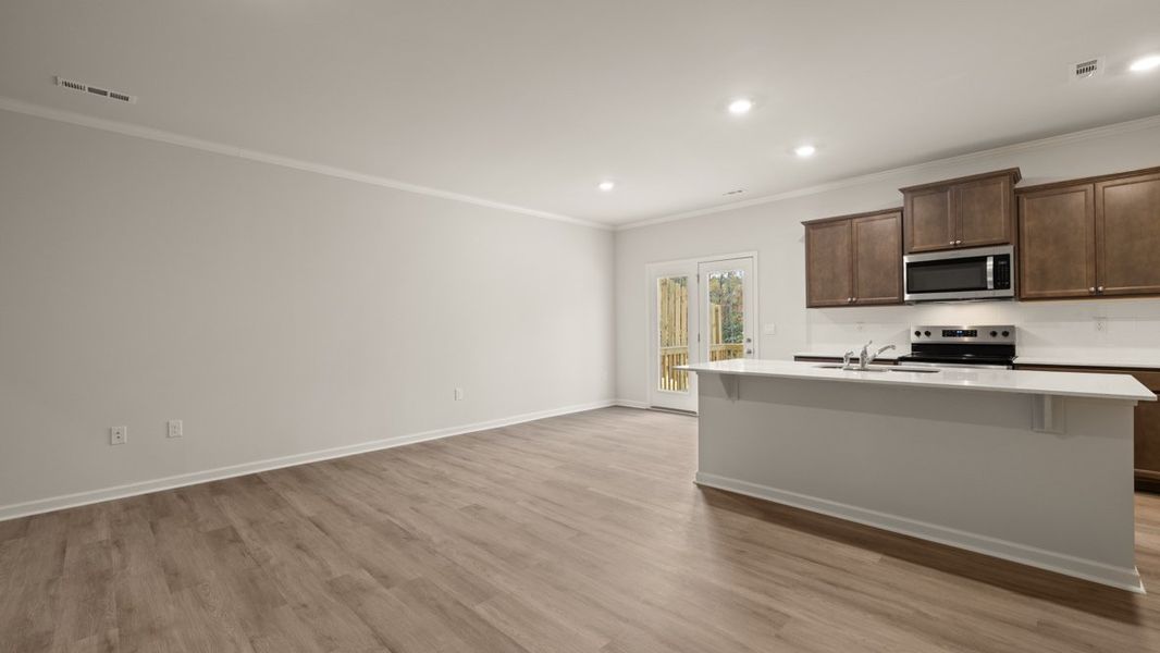 Spacious, unfurnished interior of a new home in Hughes Court, Dawsonville (Image 10). Spacious, unfurnished interior of a new home in Hughes Court, Dawsonville (Image 10).