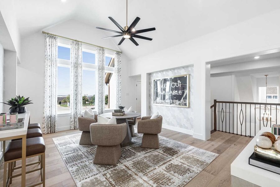 Representative Game Room - some options shown