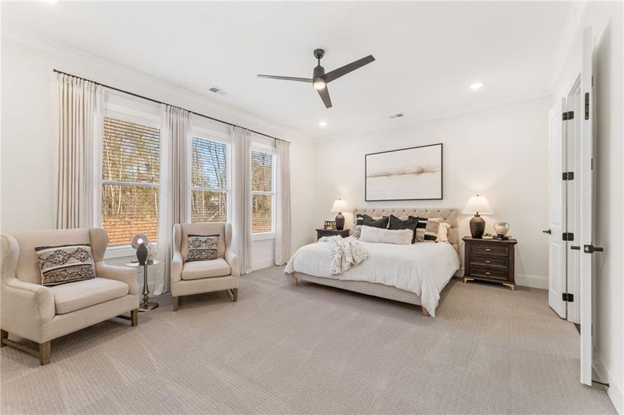 Furnished interior view inside a new home in The Reserve at Knollwood, Canton (Image 10). Furnished interior view inside a new home in The Reserve at Knollwood, Canton (Image 10).