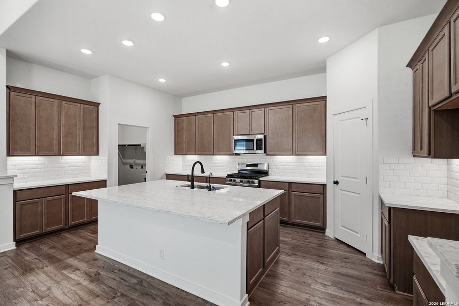 Furnished interior view inside a new home in The Crossvine, Schertz (Image 16).