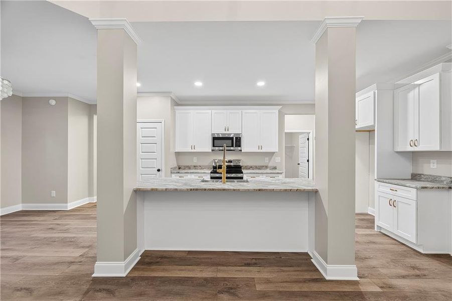 Furnished interior view inside a new home in , Nicholson (Image 41).