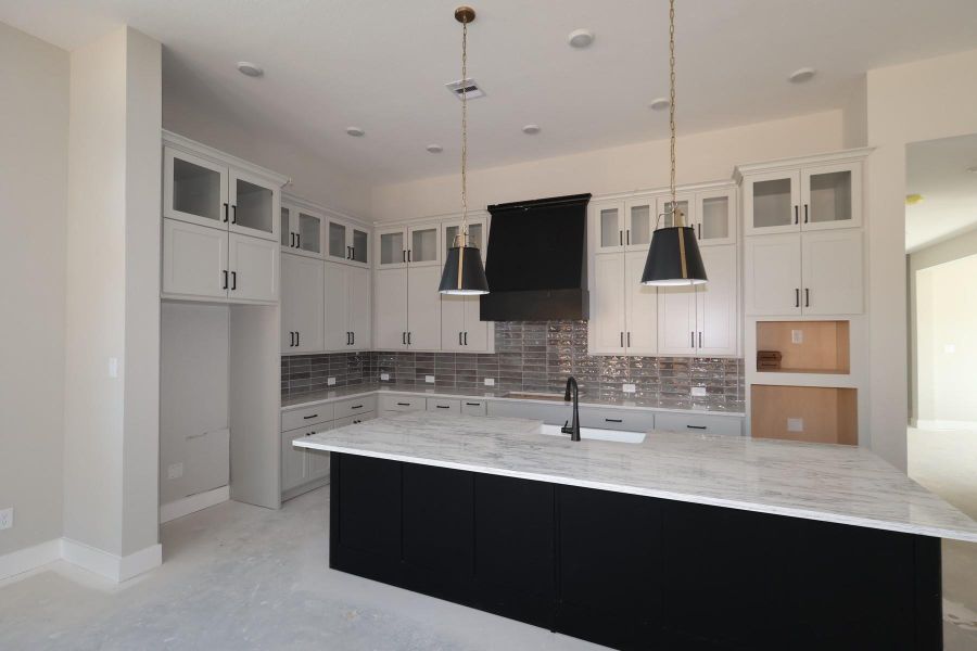 Furnished interior view inside a new home in Two Step Farm 50', Montgomery (Image 4).