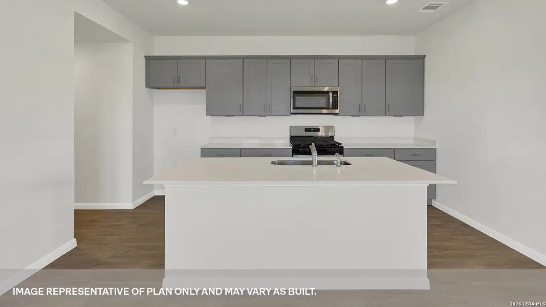 Furnished interior view inside a new home in Paramount, Kyle (Image 4).