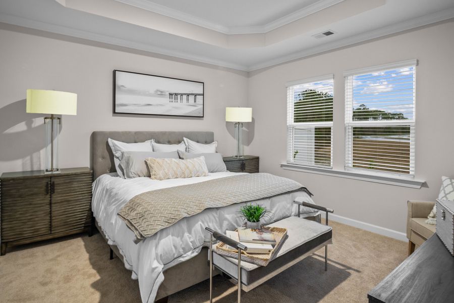 Furnished interior view inside a new home in The Paired Villas at Bridgewater, Little River (Image 7). Furnished interior view inside a new home in The Paired Villas at Bridgewater, Little River (Image 7).