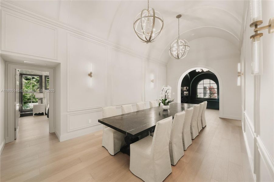 Furnished interior view inside a new home in , Miami (Image 12).