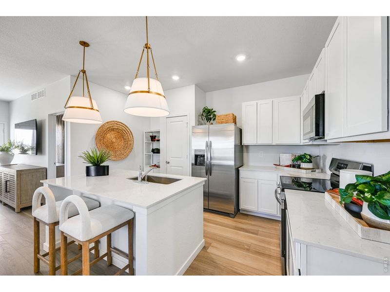 Furnished interior view inside a new home in Kinston, Loveland (Image 10).