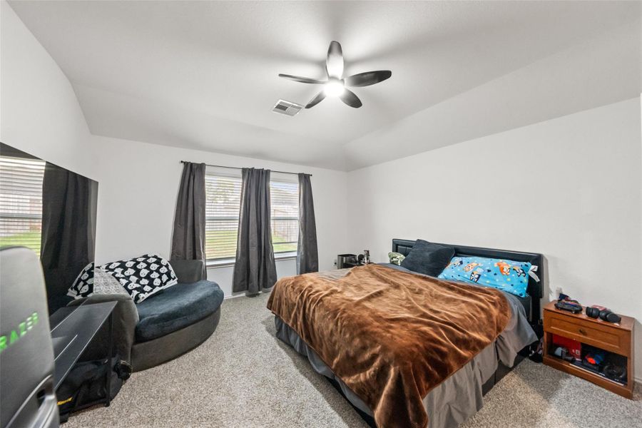 Furnished interior view inside a new home in The Canopies, Splendora (Image 8).