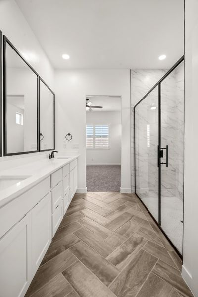 Representative furnished interior of a home built from the Sand Hills by LEH. Homes in Tierra Del Este 90, El Paso (Image 22). Representative furnished interior of a home built from the Sand Hills by LEH. Homes in Tierra Del Este 90, El Paso (Image 22).