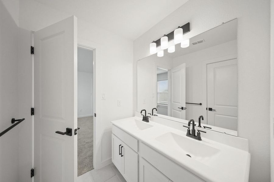 Bedroom 2/3 bath (*Photo not of actual home and used for illustration purposes only.) Bedroom 2/3 bath (*Photo not of actual home and used for illustration purposes only.)