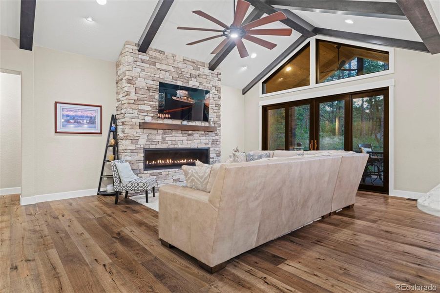 Furnished interior view inside a new home in , Larkspur (Image 15).