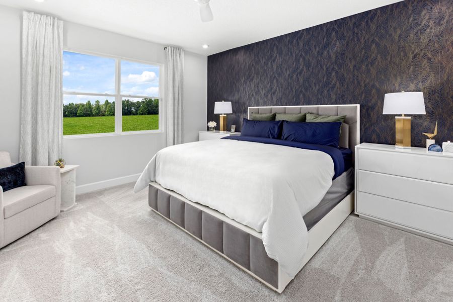 Representative furnished interior of a home built from the Gateway by Mattamy Homes in Crosswind Ranch, Parrish (Image 11).