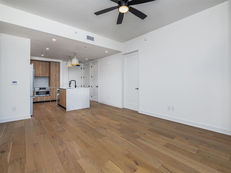 Spacious, unfurnished interior of a new home in , Austin (Image 12). Spacious, unfurnished interior of a new home in , Austin (Image 12).