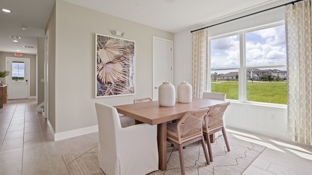 Representative furnished interior of a home built from the Sweetgum by DRB Homes in Lakeside at Satilla, St. Cloud (Image 31).