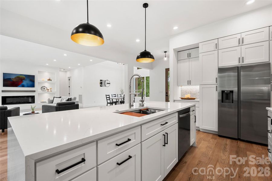 Furnished interior view inside a new home in , Monroe (Image 33).