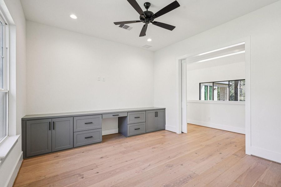 Furnished interior view inside a new home in Homestead Hill, New Waverly (Image 8).