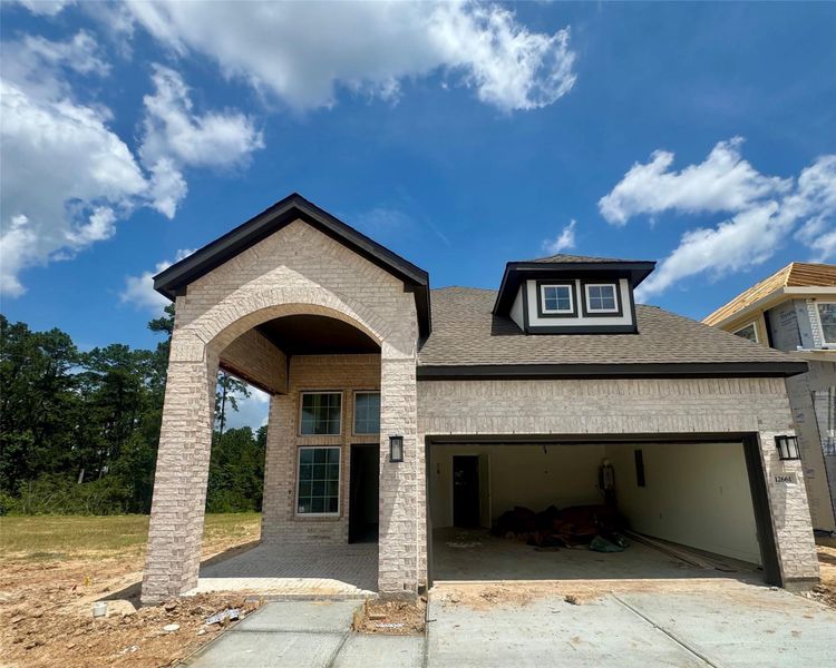 In-progress construction of a new home in Evergreen 40s, Conroe, TX (Image 13).