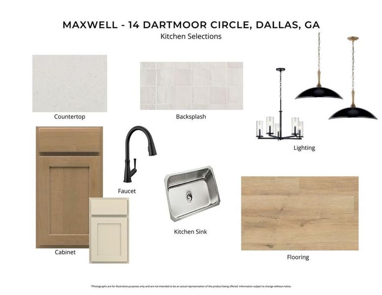 Sample of building materials used in homes in Easton Park, Dallas (Image 6).