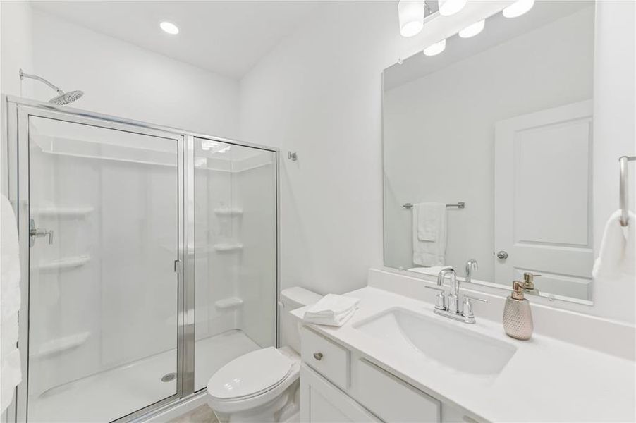 Furnished interior view inside a new home in Bailey Fence, Dacula (Image 10).