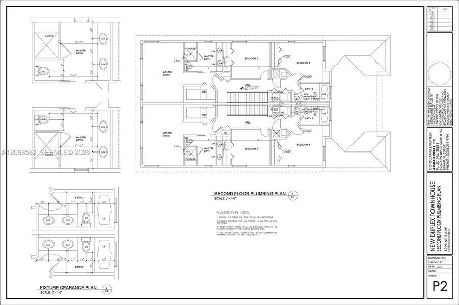 2D floor plan layout of this home in , Fort Lauderdale, FL (Image 3).