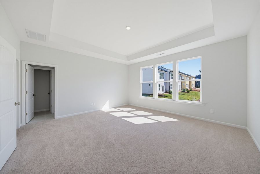 Spacious, unfurnished interior of a new home in Sweetbrier, Durham (Image 21). Spacious, unfurnished interior of a new home in Sweetbrier, Durham (Image 21).