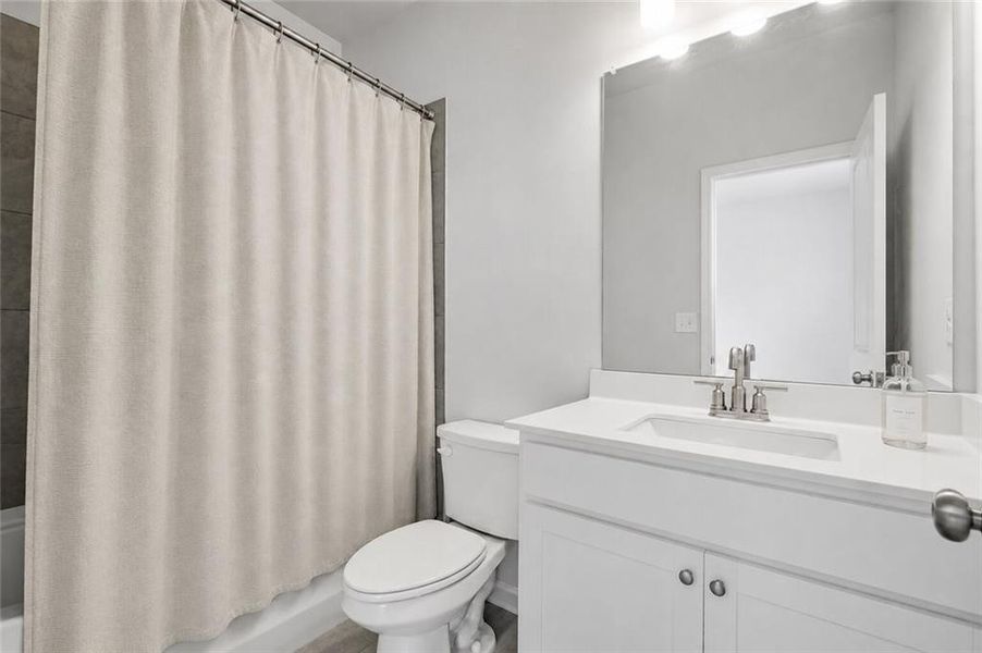 Furnished interior view inside a new home in Carmichael Farms, Canton (Image 6). Furnished interior view inside a new home in Carmichael Farms, Canton (Image 6).