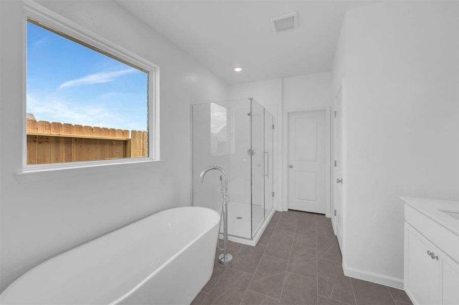 Spa-like primary bath Spa-like primary bath
