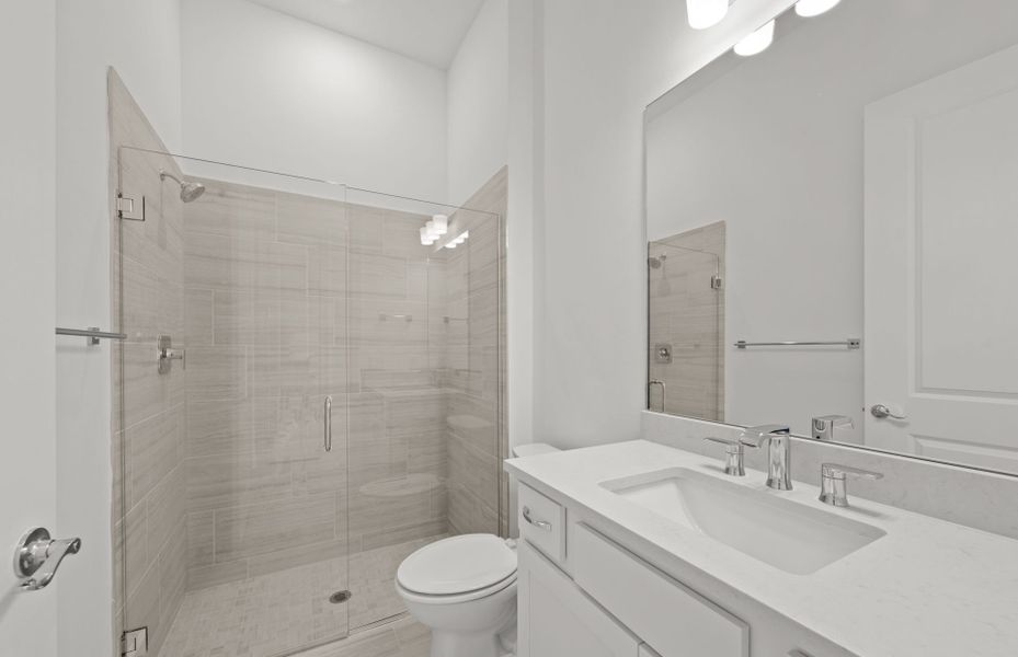 Furnished interior view inside a new home in TerraWalk at Babcock Ranch, Alva (Image 11).