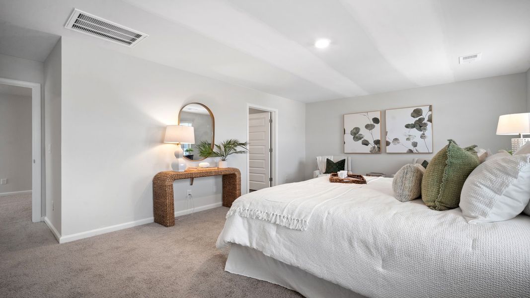Furnished interior view inside a new home in Holly Oaks, Statesboro (Image 28).