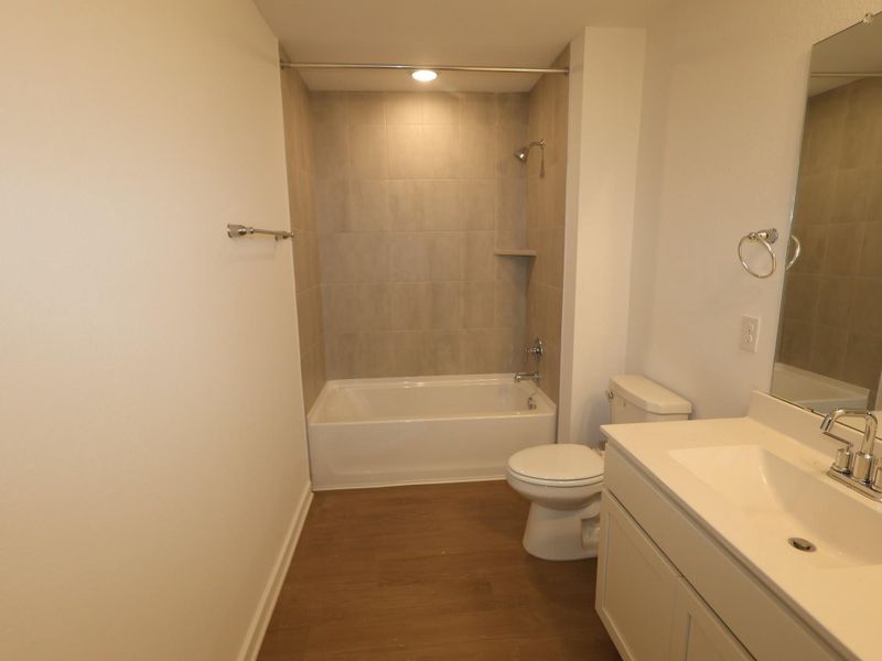 Furnished interior view inside a new home in Summerview, Fulshear (Image 17).