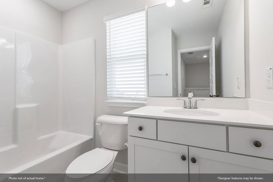 Furnished interior view inside a new home in Renaissance at White Oak, Garner (Image 10).