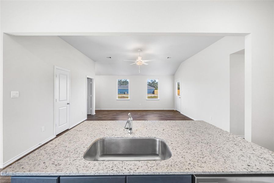 Close-up of interior finishes inside a home in Hill & Dale Ranch, Splendora (Image 12).
