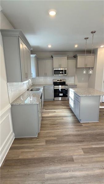 Furnished interior view inside a new home in Habersham Meadows, Demorest (Image 3).
