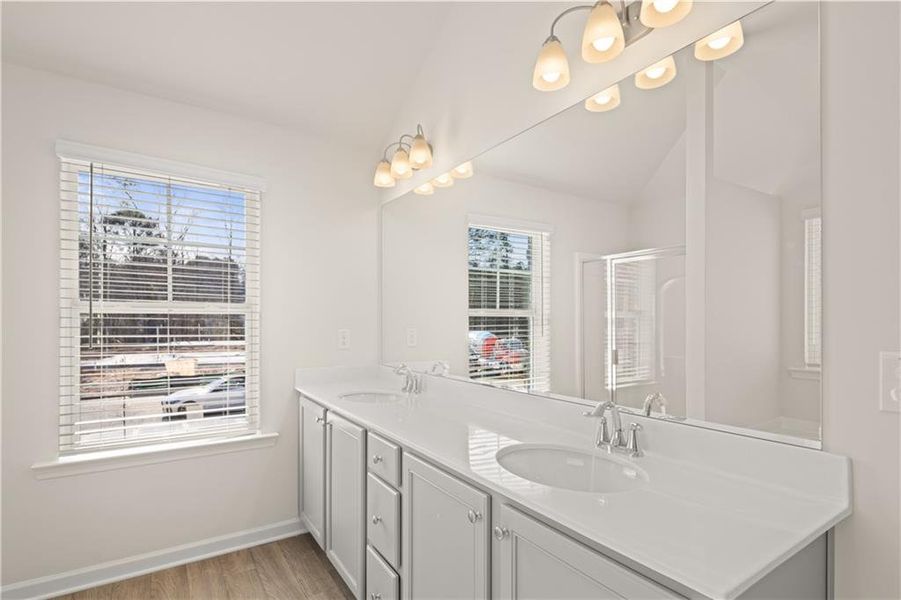 Furnished interior view inside a new home in Cascade Ridge at Niskey Lake, Atlanta (Image 3).