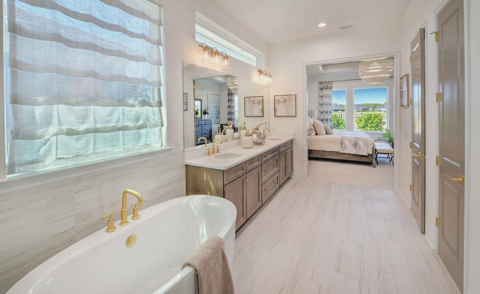 Furnished interior view inside a new home in Oakmont, Gainesville (Image 25).