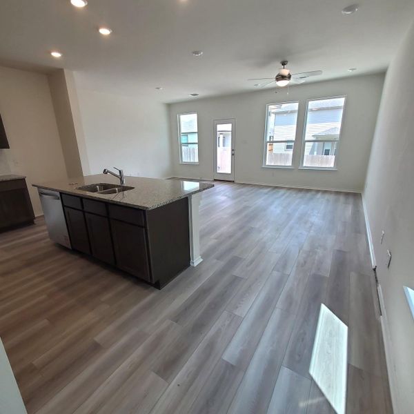 Furnished interior view inside a new home in Sonterra - Cool Water, Jarrell (Image 10).