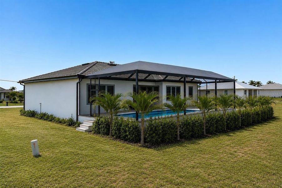 Exterior details and patio area of a home in , Punta Gorda (Image 27). Exterior details and patio area of a home in , Punta Gorda (Image 27).