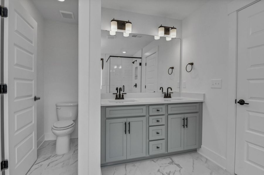 Furnished interior view inside a new home in Clubside Reserve at Summerlake, Lexington (Image 21).