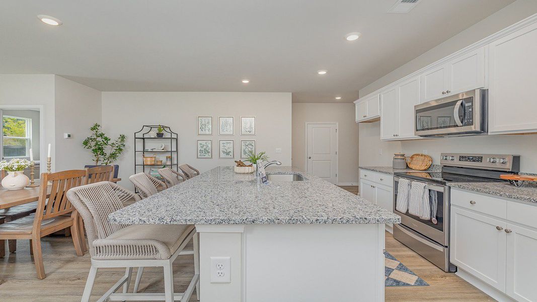 Furnished interior view inside a new home in Auberon Woods, Conway (Image 4).