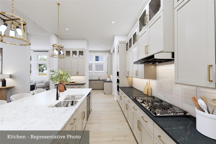 Furnished interior view inside a new home in Briarley, Montgomery (Image 3).