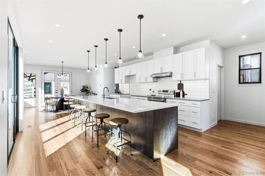 Furnished interior view inside a new home in , Denver (Image 20).