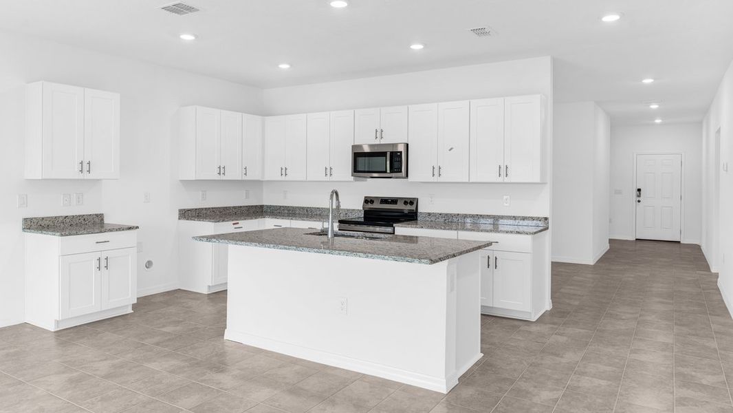 Furnished interior view inside a new home in Coopers Meadow, Jacksonville (Image 11).